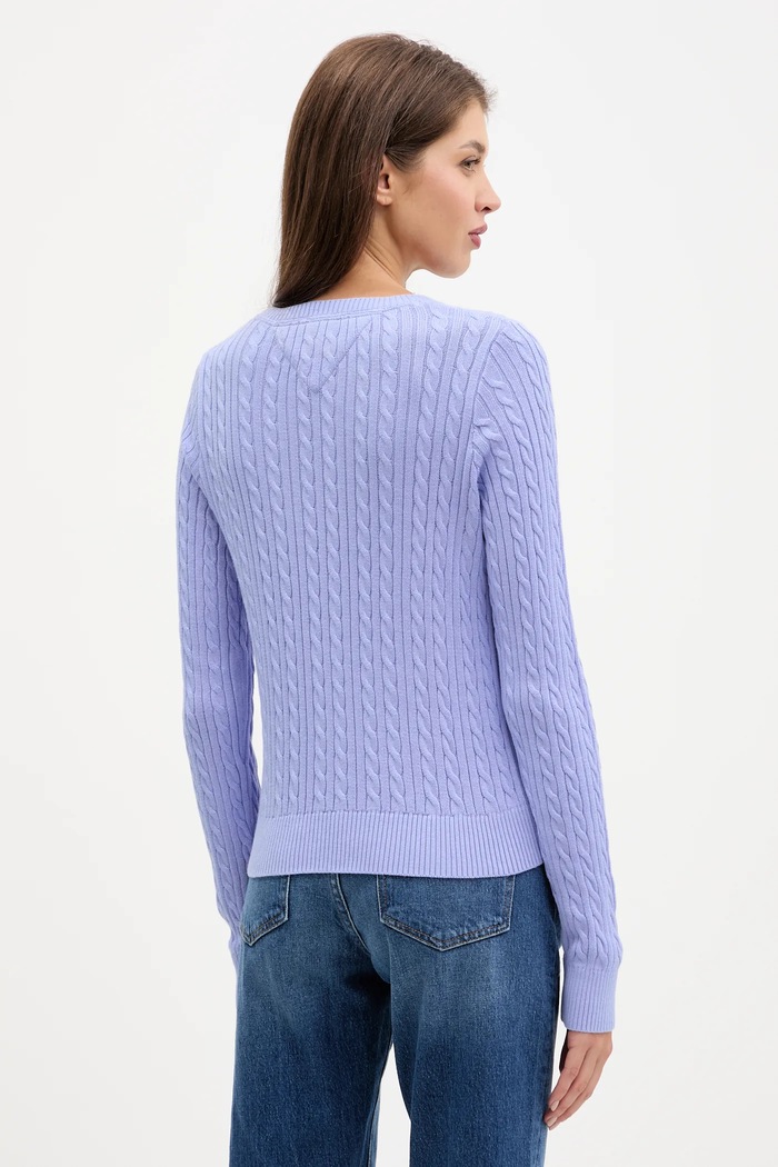 Îmbrăcăminte Tommy Jeans pulover de bumbac DW0DW22165 violet