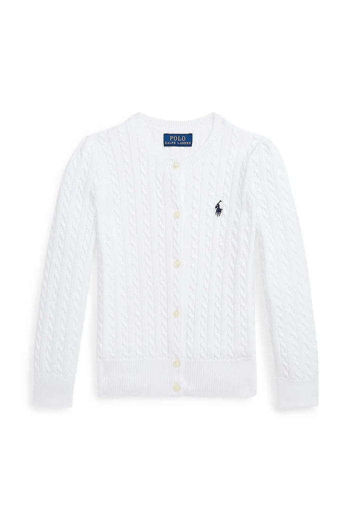 Detský sveter Polo Ralph Lauren 312543047064 biela SS25