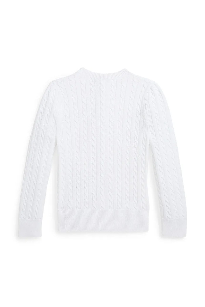 Dievča Detský sveter Polo Ralph Lauren 312543047064 biela