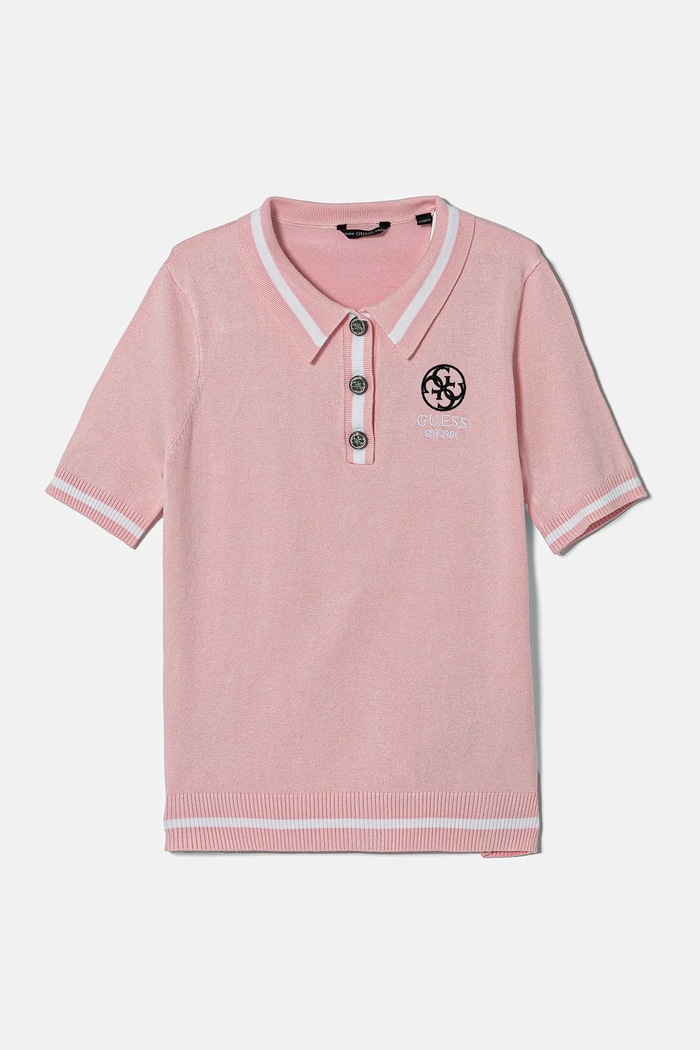 Detský sveter Guess J5RR00.Z2NQ2.PPYA ružová SS25