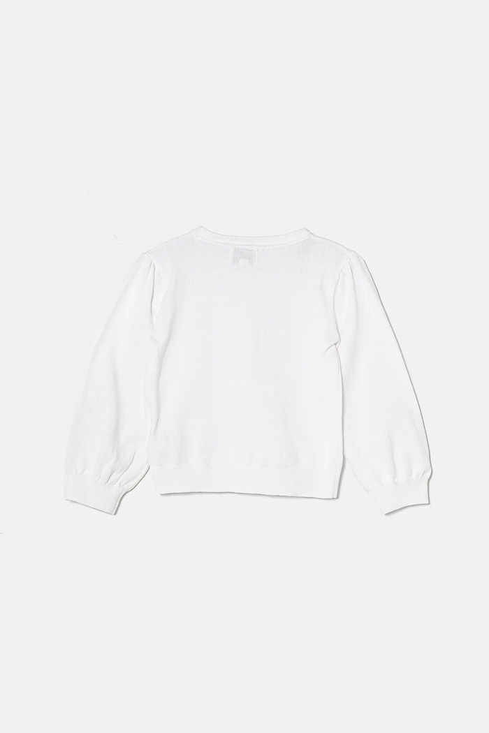 Dětský bavlněný kardigan Guess K5RR03.Z3820.PPYA béžová SS25