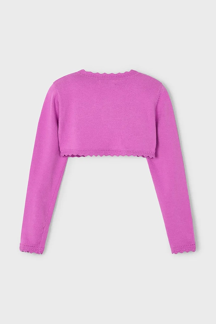Mayoral Cardigan copii 320.6A.Mini.PPYA roz SS25