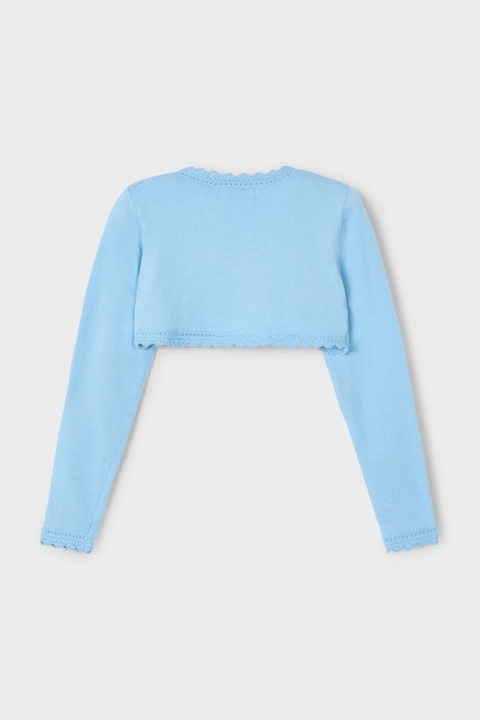 Mayoral cardigan copii 320.6A.Mini.PPYA albastru SS25