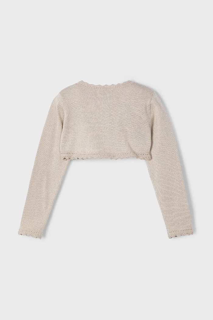 Fete Mayoral cardigan copii 320.6A.Mini.PPYA maro