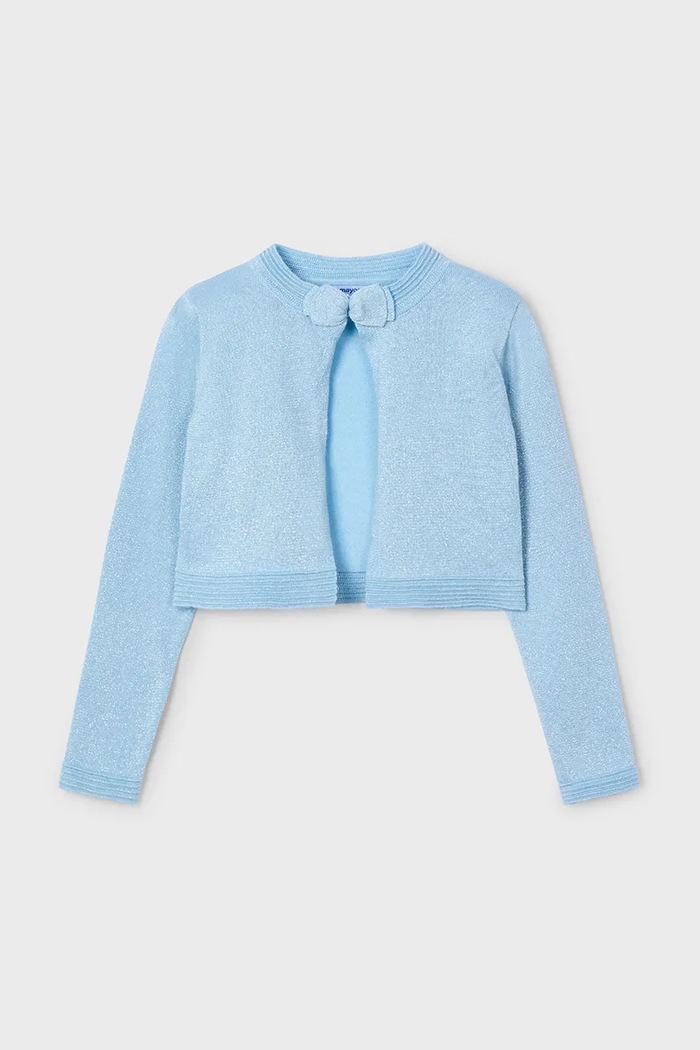 Mayoral cardigan copii uni albastru 321.6B.Mini.PPYA