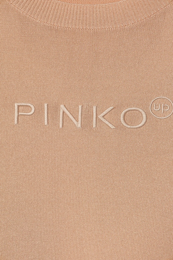 Dievča Detský sveter Pinko KFMA007.C.FL073 oranžová
