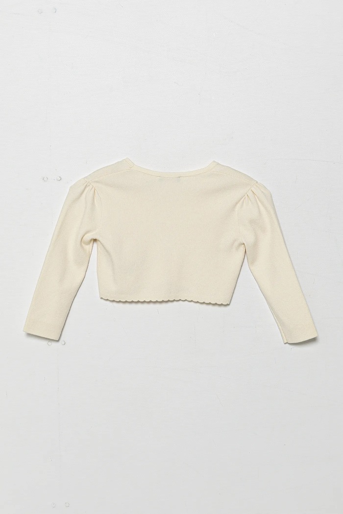 United Colors of Benetton kardigan dziecięcy 1W25G600F.P.Seasonal beżowy SS25