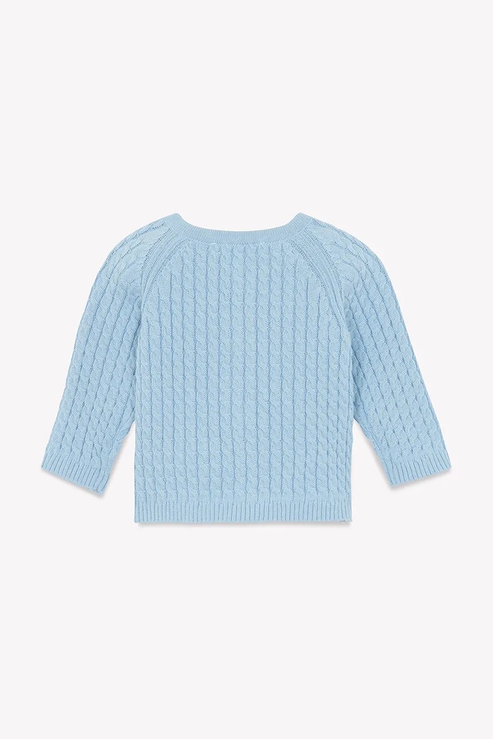 Tartine et Chocolat cardigan din bumbac pentru bebeluși CA18000.80.86 albastru SS25