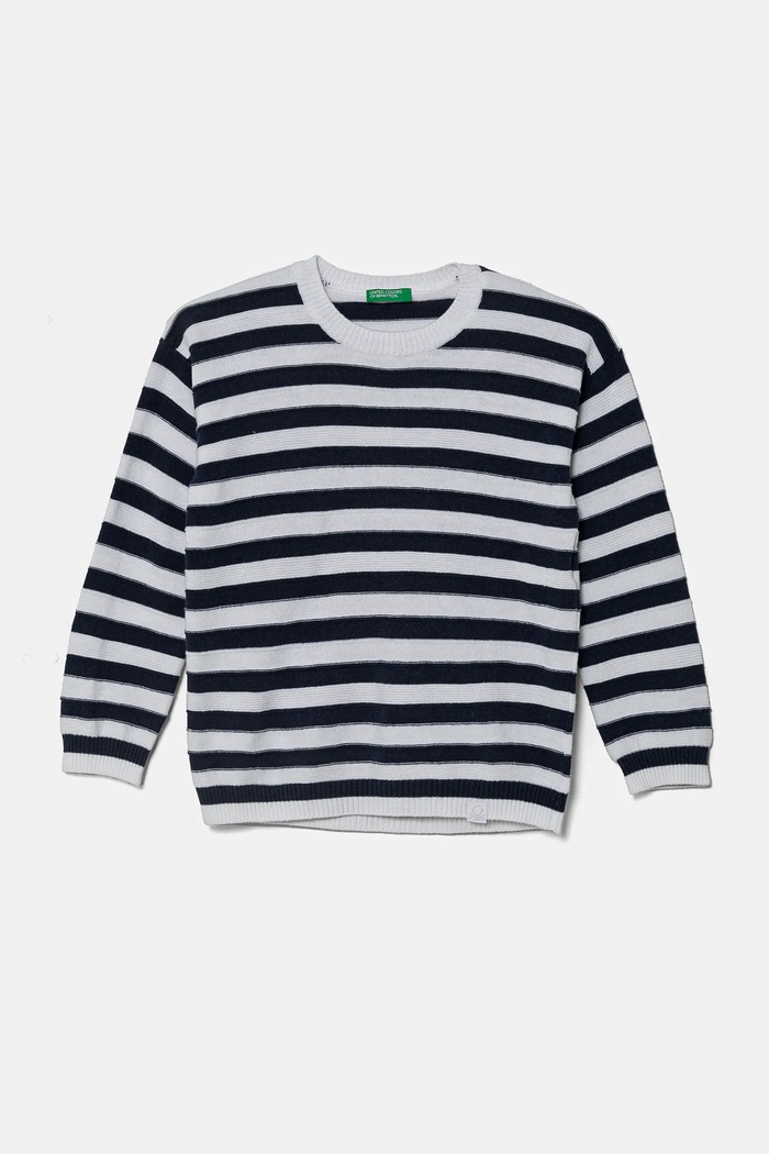 Detský sveter United Colors of Benetton tenká tmavomodrá 1036H102L.P.Seasonal