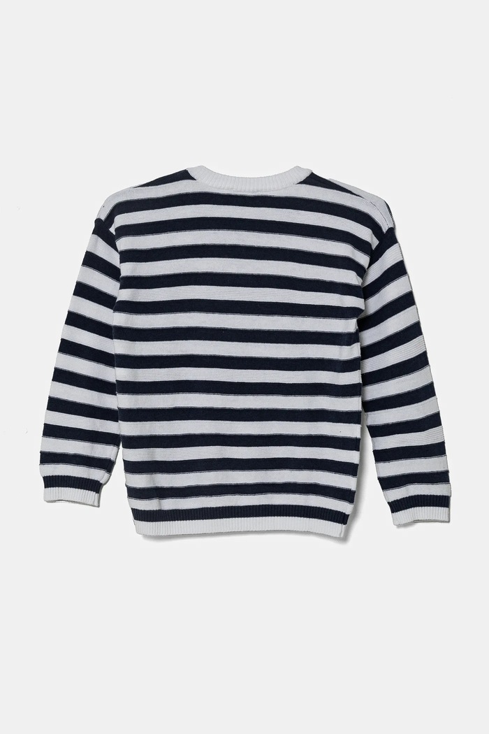 Detský sveter United Colors of Benetton 1036H102L.P.Seasonal tmavomodrá SS25