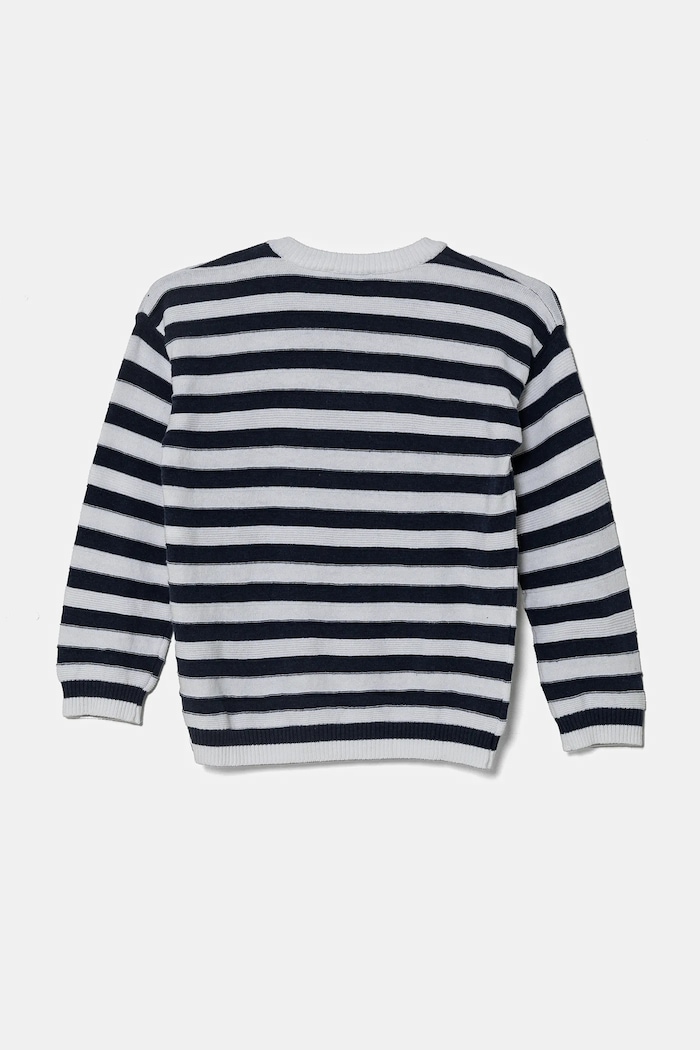 Detský sveter United Colors of Benetton 1036H102L.P.Seasonal tmavomodrá SS25
