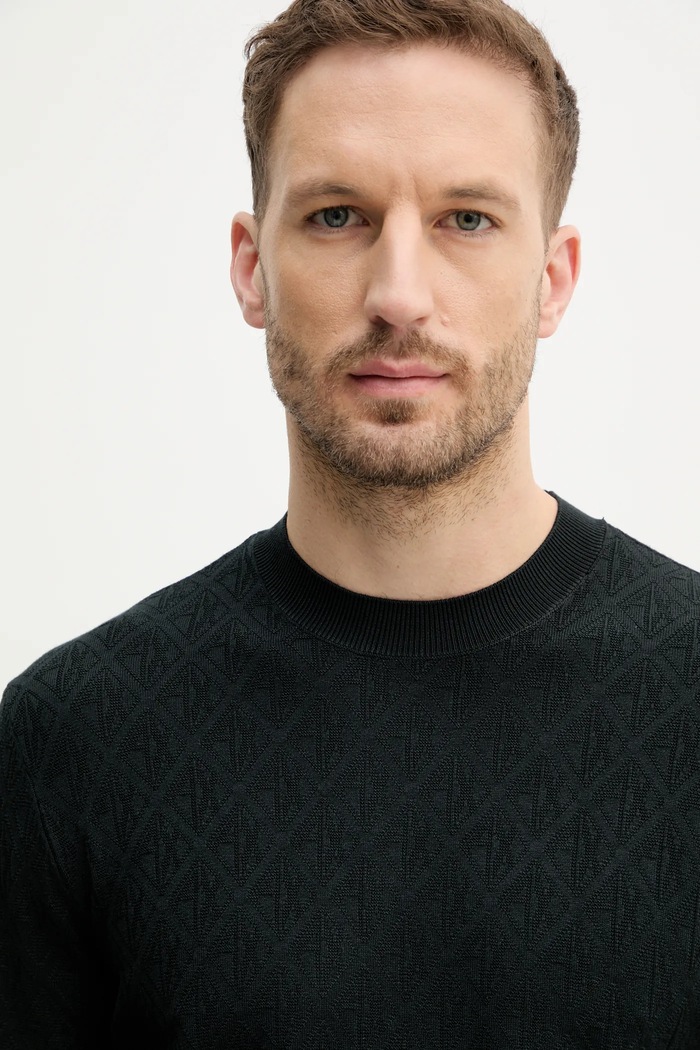 Armani Exchange sweter zielony XM000176.AF10454