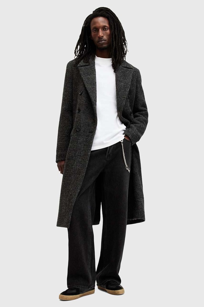 Bavlnená mikina AllSaints NERO M038JB