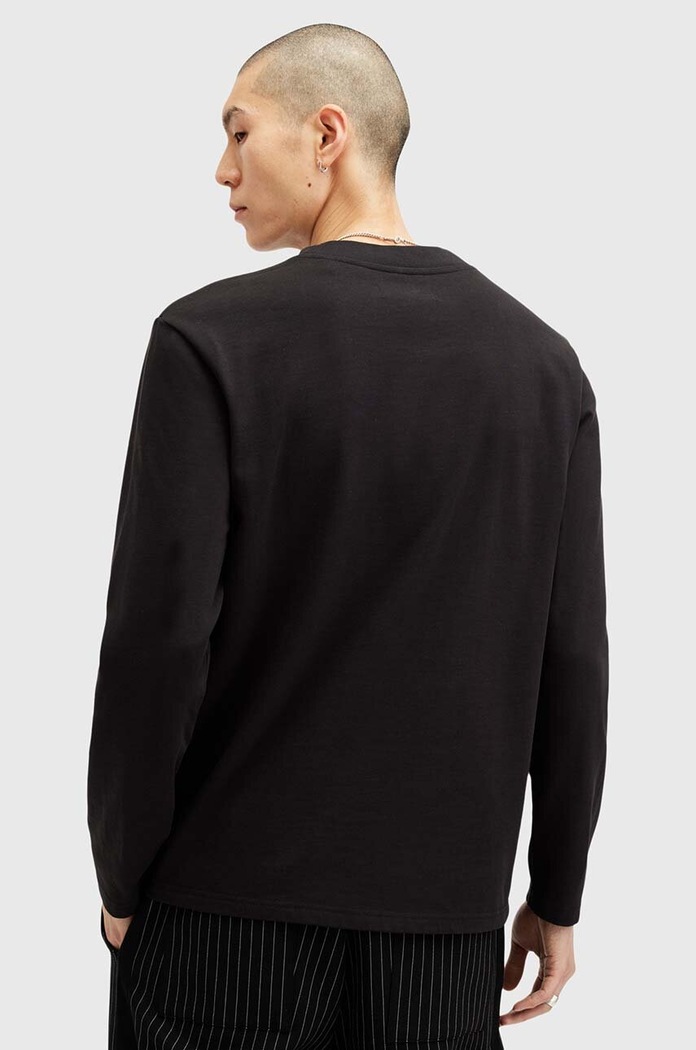Bavlněná mikina AllSaints NERO M038JB černá