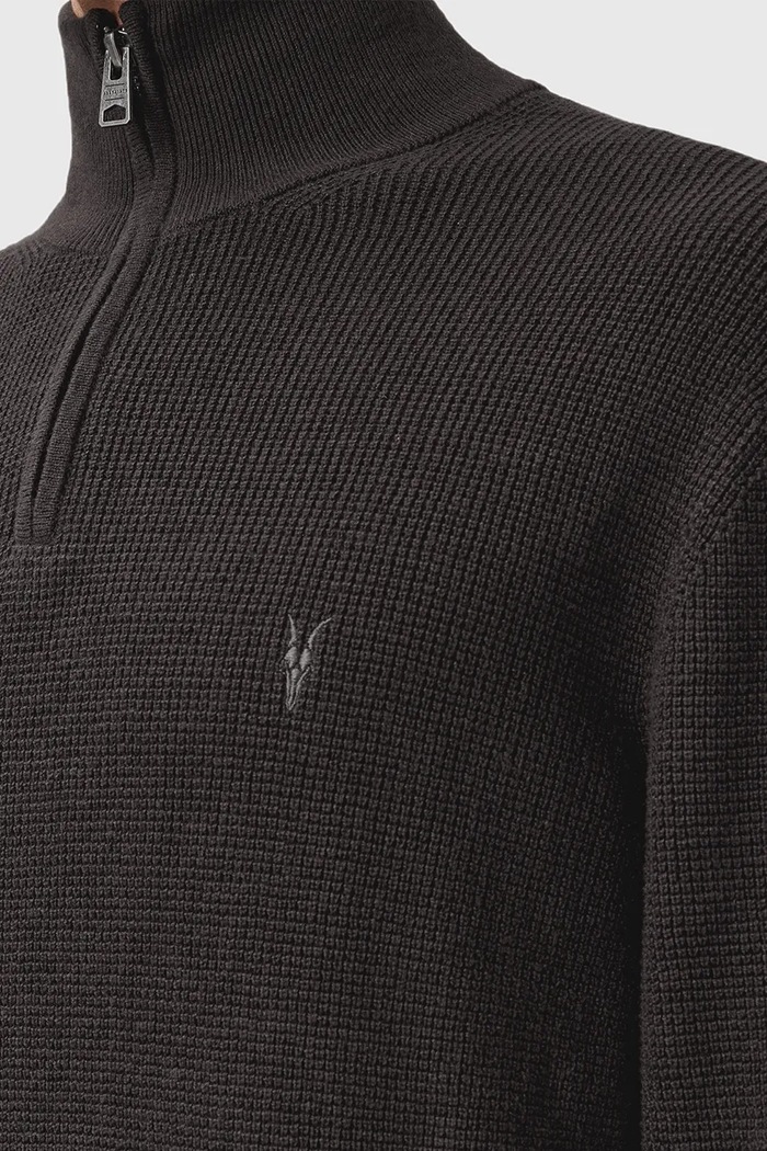 Odjeća Pulover s dodatkom vune AllSaints ASPEN M090KB smeđa