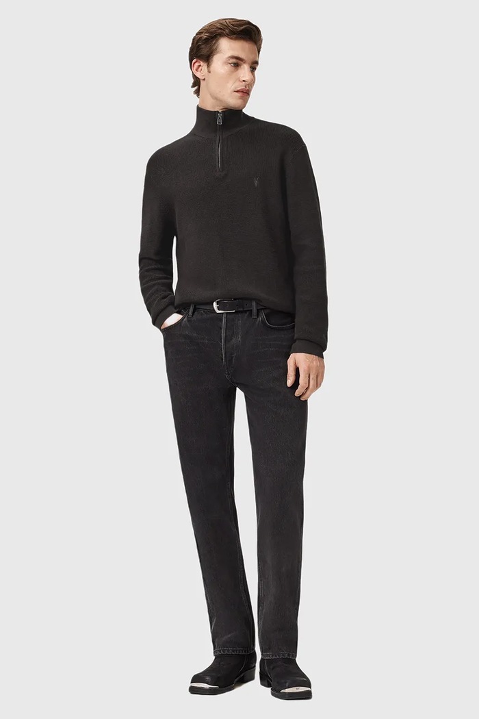 Pulover s dodatkom vune AllSaints ASPEN M090KB