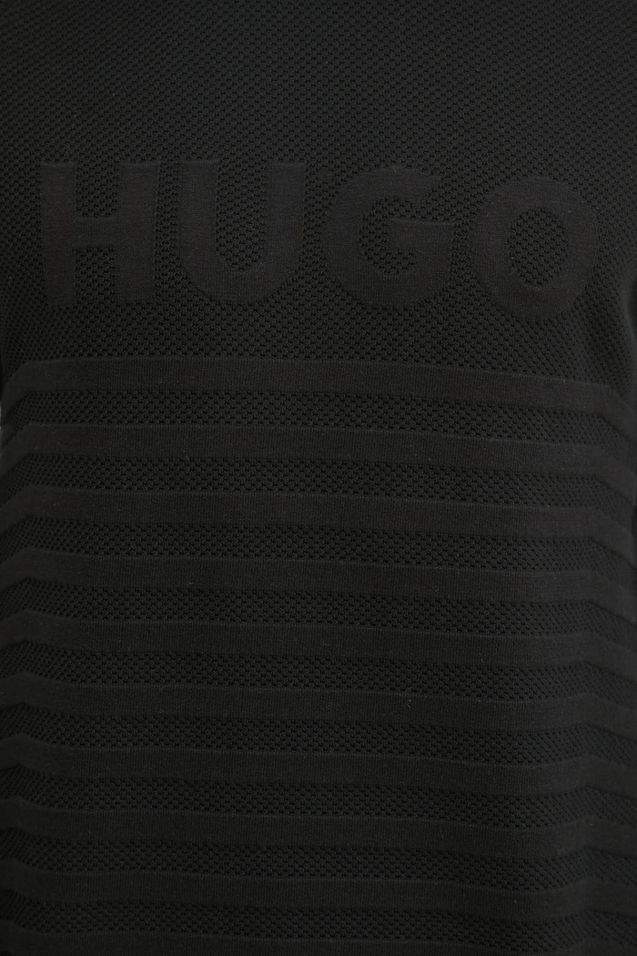 HUGO sweter czarny 50531839