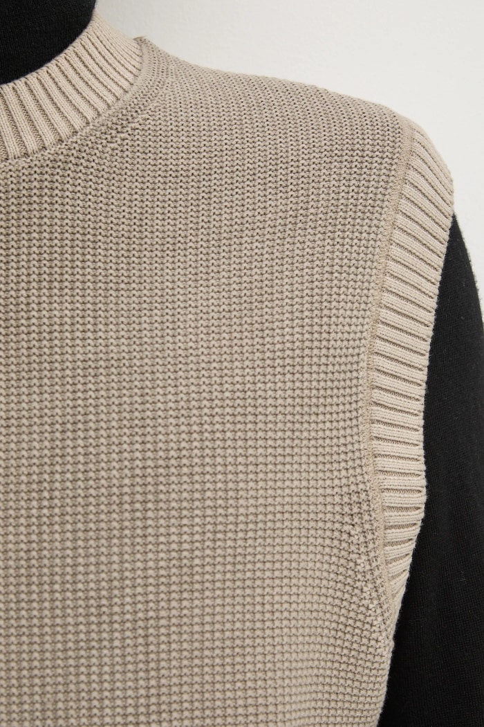Calvin Klein Jeans sweter J30J326744 beżowy