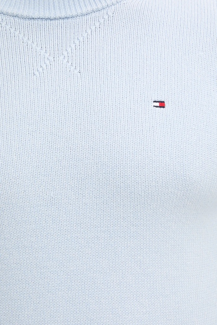 Bavlněný svetr Tommy Hilfiger MW0MW37397 modrá