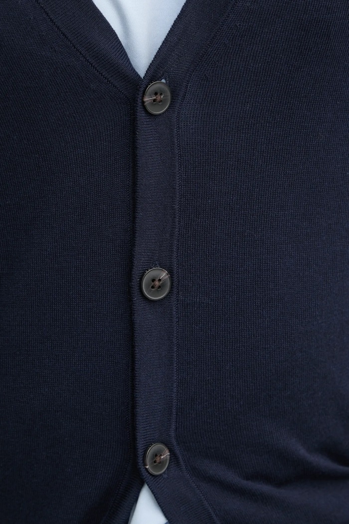 Tommy Hilfiger cardigan MW0MW37428 bleumarin