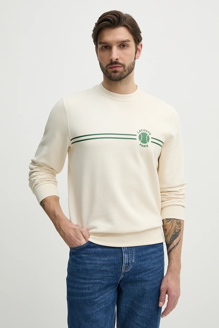 Lacoste Bluza beżowy SH9691
