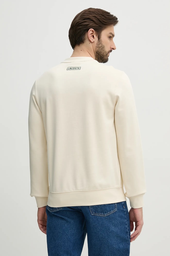 Odzież Lacoste Bluza SH9691 beżowy