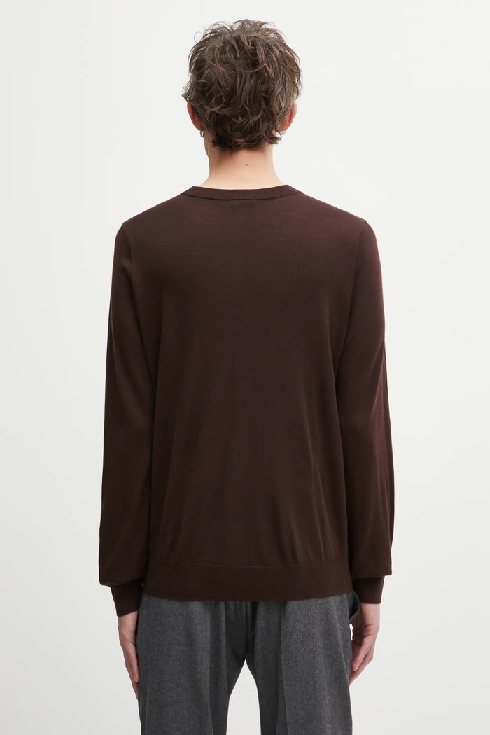 Ρούχα Μάλλινο πουλόβερ Paul Smith M1R.238Z.P02093 καφέ