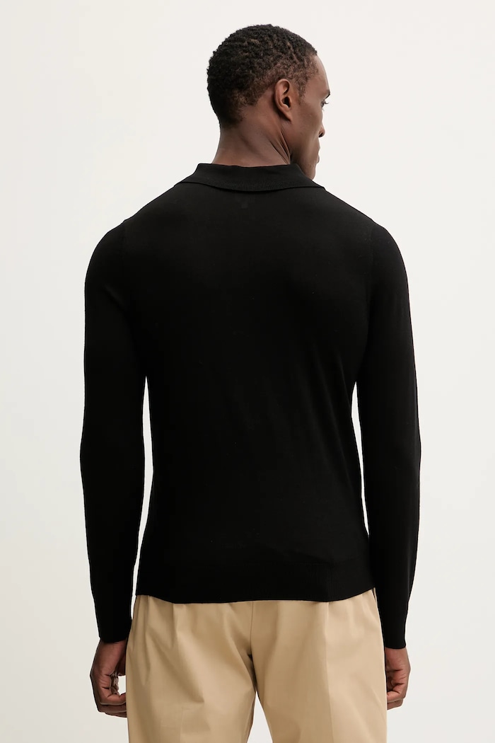 Ρούχα Μάλλινο πουλόβερ Paul Smith M1R.241Z.P02093 μαύρο