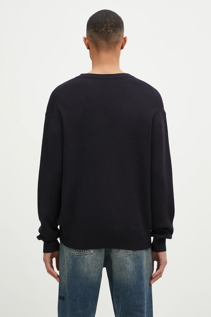 Ρούχα Μάλλινο πουλόβερ Paul Smith M1R.247Z.P02587 σκούρο μπλε