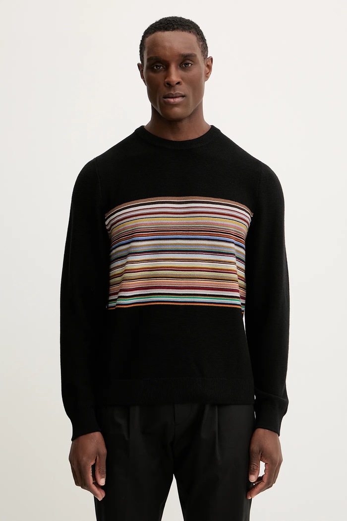 Paul Smith Pulover de lână negru M1R.253Z.P02589