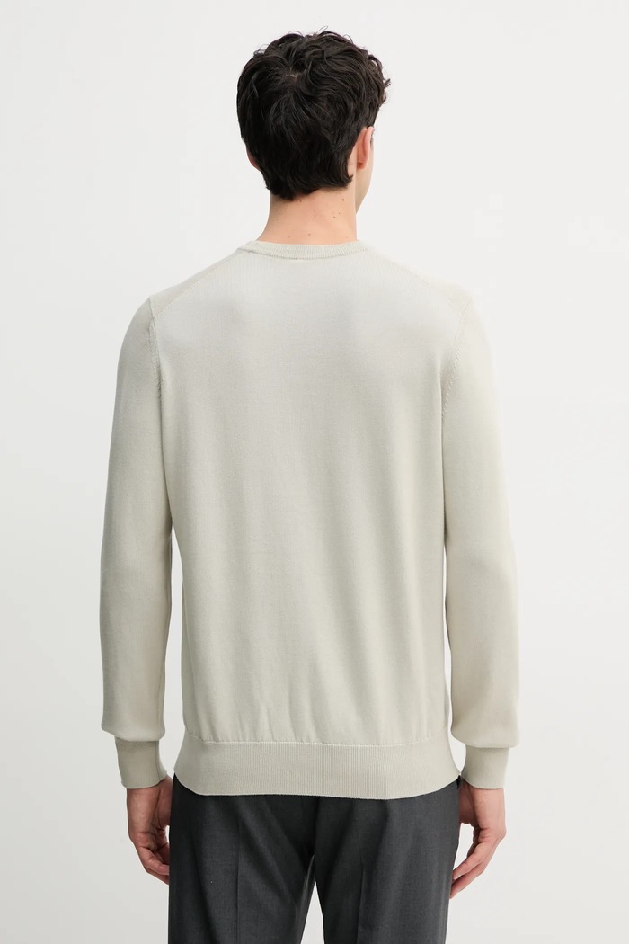 Odzież BOSS Orange sweter z domieszką wełny Kanovano_S 50527583 beżowy