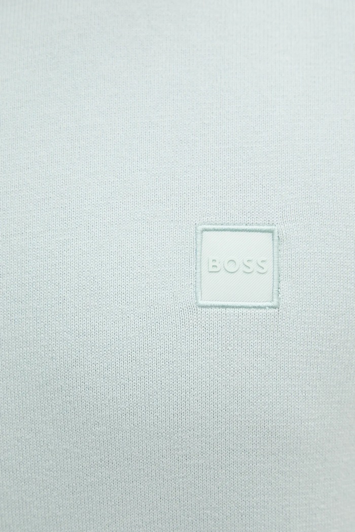 Pulover din amestec de cașmir BOSS Orange turcoaz 50538267