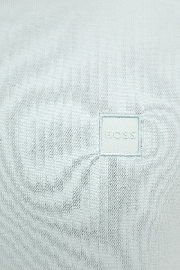 Pulover din amestec de cașmir BOSS Orange turcoaz 50538267