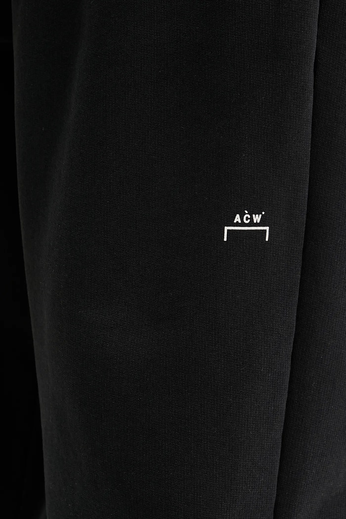 A-COLD-WALL* spodnie dresowe bawełniane czarny ACWMB291