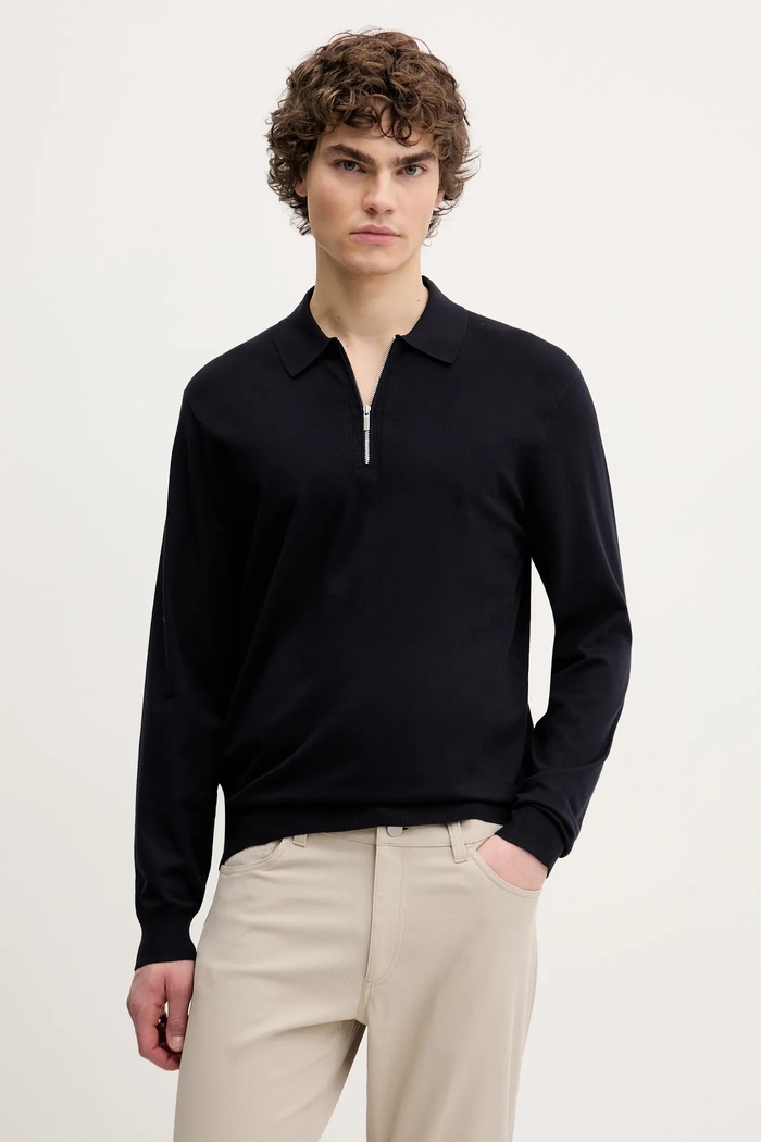 Theory sweter pozostałe granatowy P0186710