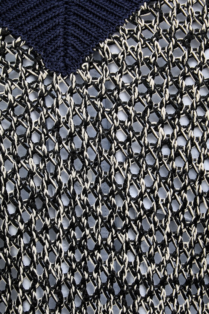 Γιλέκο Wales Bonner Shade Knit US25KN31.KN04.5100 σκούρο μπλε