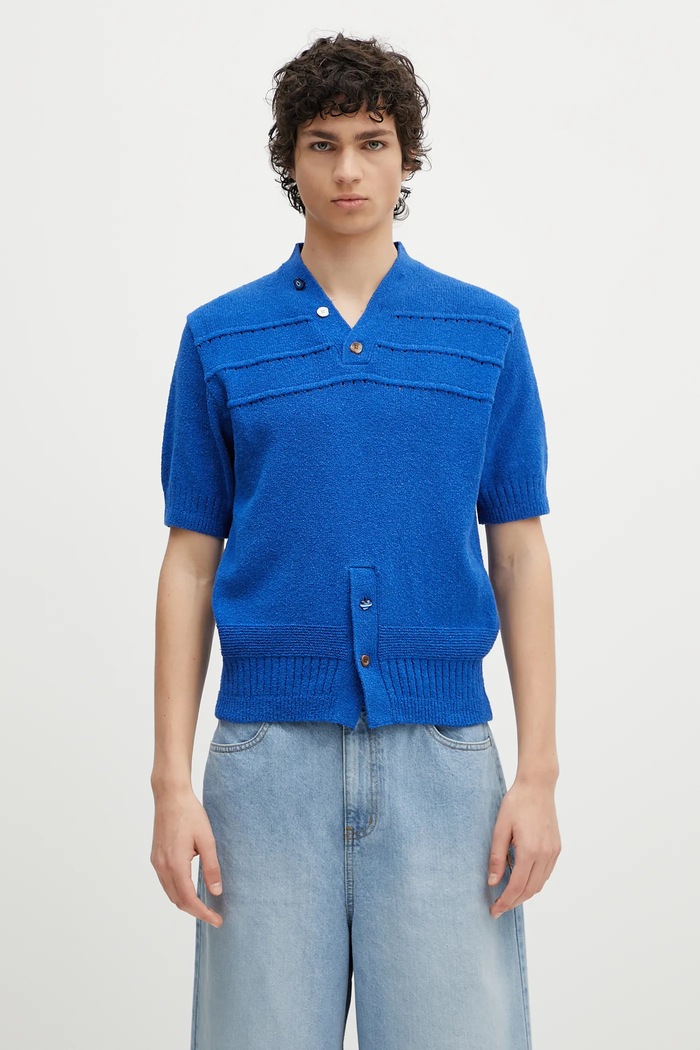 Свитер Ader Error Apparel-Top гладкий голубой BO01SSKT0502BL