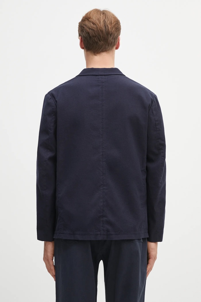 Odjeća Vuneni sako Human Made Wool Blend Blazer HM29JK022 mornarsko plava