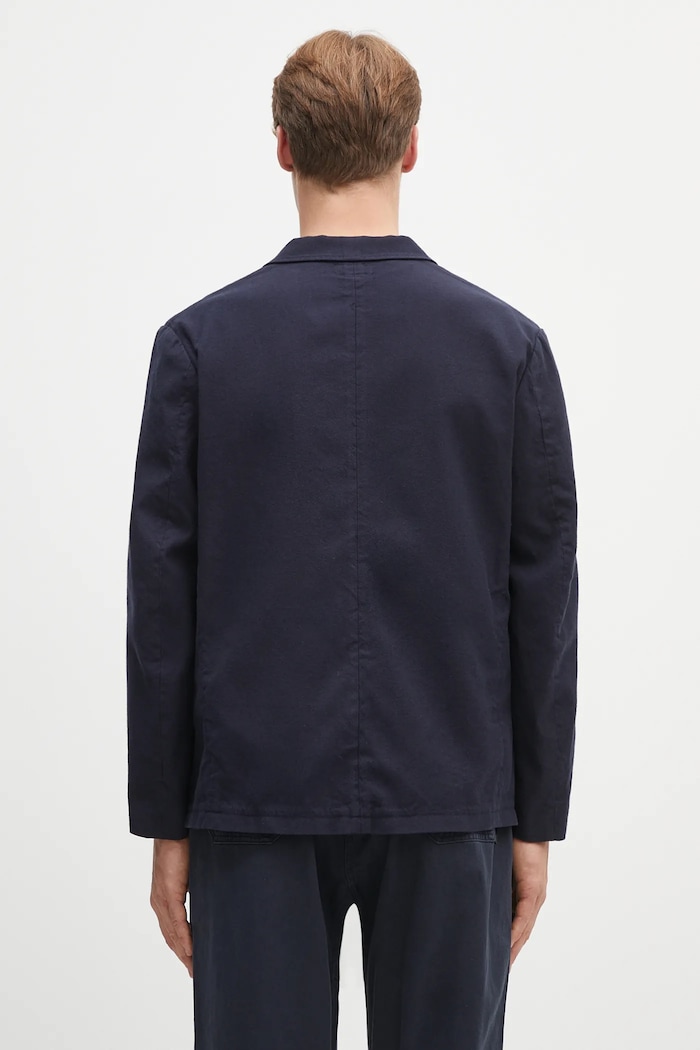 Odjeća Vuneni sako Human Made Wool Blend Blazer HM29JK022 mornarsko plava