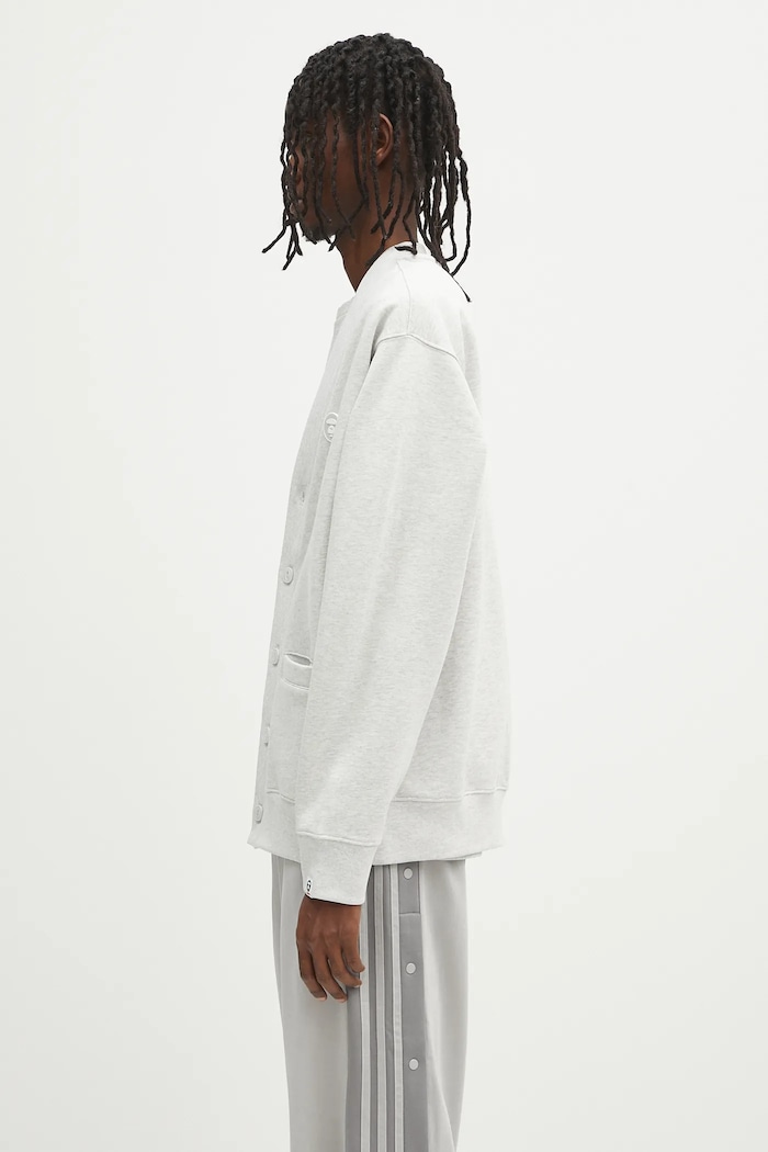 Суичър AAPE Now Zip Up AAPSWMB329XAN сив SS25