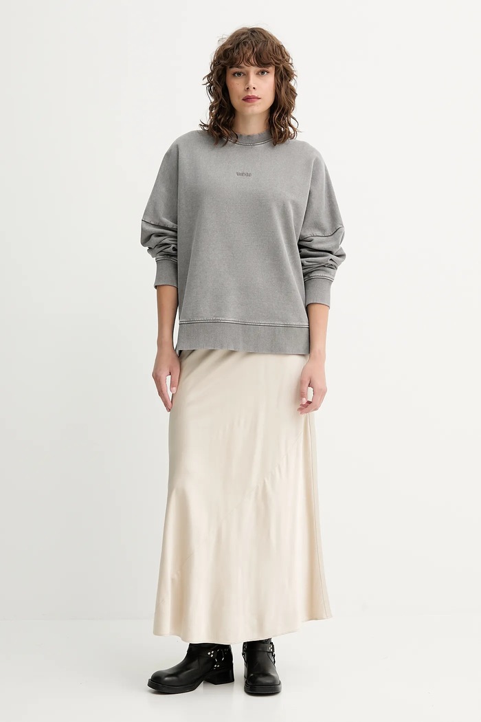 Won Hundred bluza bawełniana 3726.12087 szary