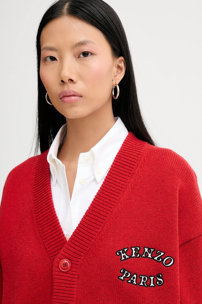 Вълнена жилетка Kenzo x Verdy FF58CA7133CK.16