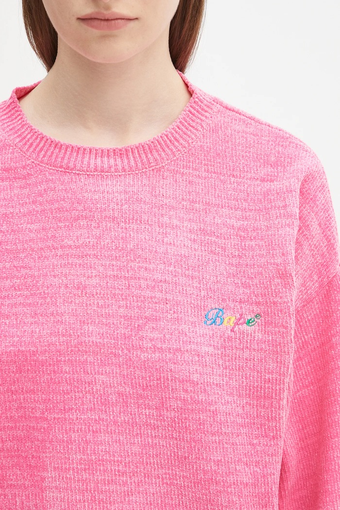 A Bathing Ape sweter BAPE chenille 1K80220003