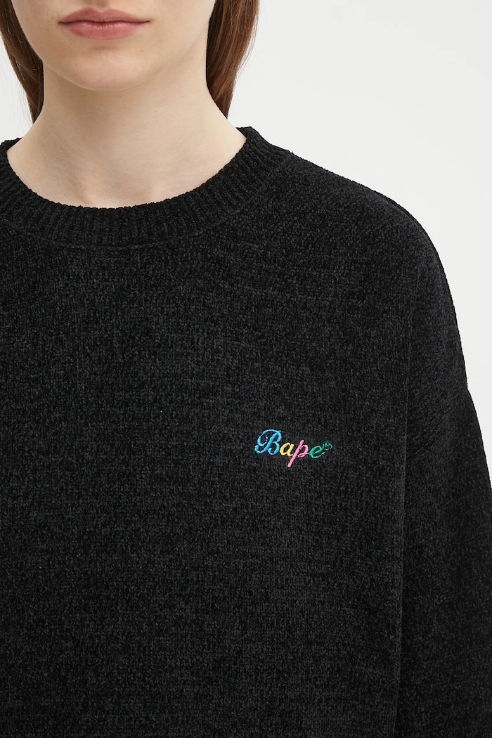 A Bathing Ape sweter BAPE chenille 1K80220003