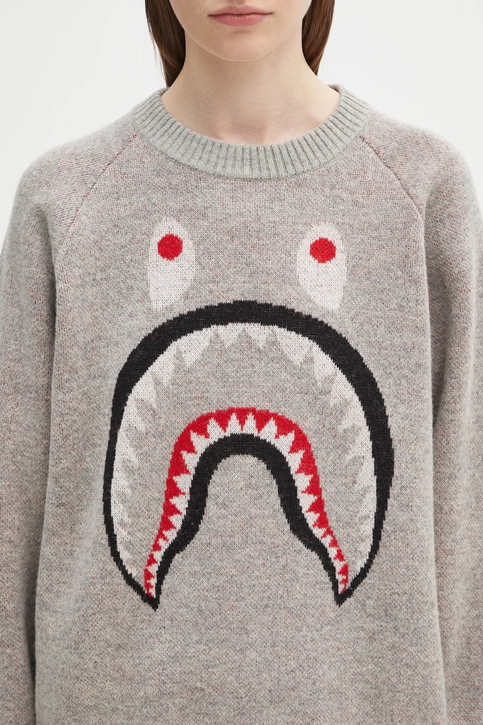Μάλλινο πουλόβερ A Bathing Ape Shark 1K80220004