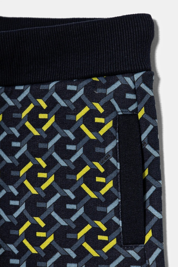 CHLAPEC Dětské bavlněné šortky Guess N5RD07.KA6R4.PPYA námořnická modř