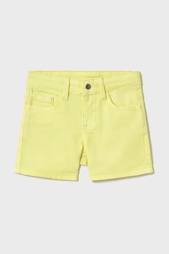 Mayoral pantaloni scurti copii casual galben 206.3F.Baby.PPYA