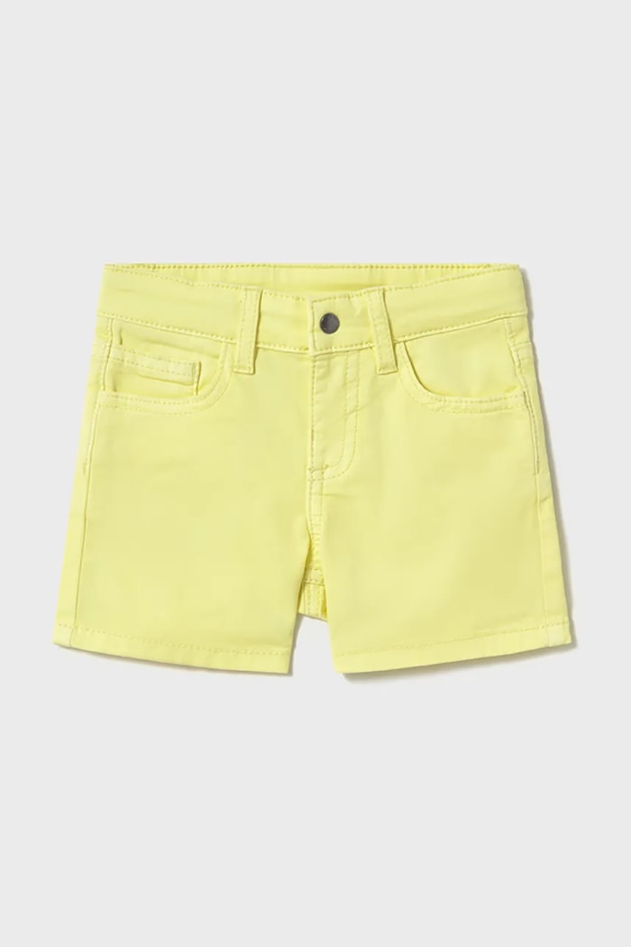 Mayoral pantaloni scurti copii casual galben 206.3F.Baby.PPYA