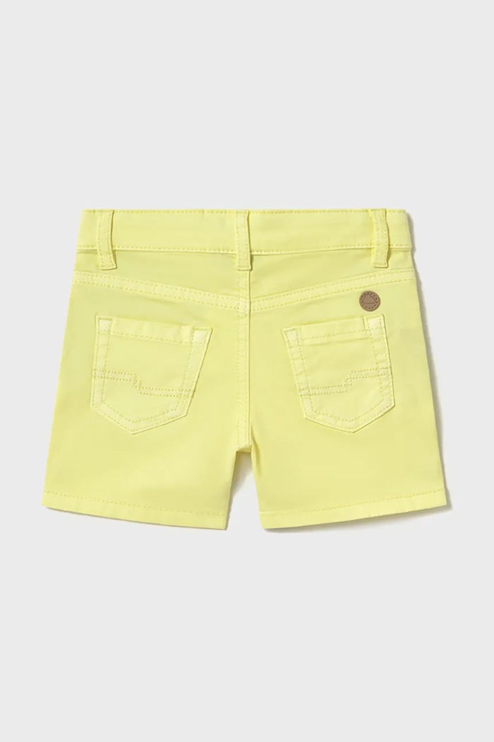 Mayoral pantaloni scurti copii 206.3F.Baby.PPYA galben SS25