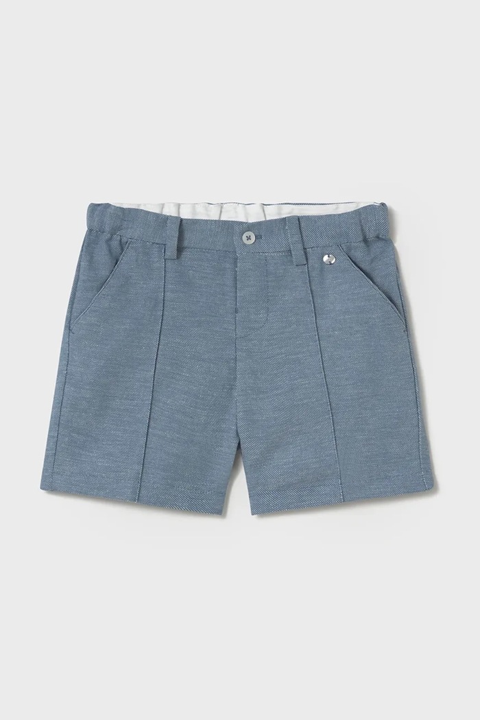 Παιδικό λινό σορτς Mayoral casual μπλε 1240.3A.Baby.PPYA